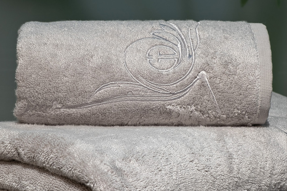 Полотенце "Лирика" 30*50 серое