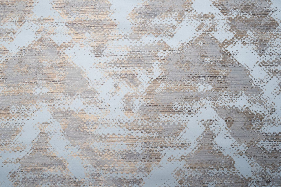 Ткань портьерная BROMLEY голубая