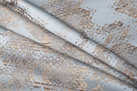 Ткань портьерная BROMLEY голубая