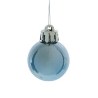 Набор из 12шт Украшение новогоднее "Шар", D 4 см, L9,5 W9,5 H10,5 см