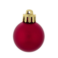 Набор из 12шт Украшение новогоднее "Шар", D 4 см, L9,5 W9,5 H10,5 см