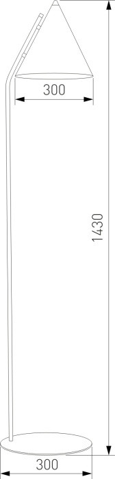 Торшер Cono 16010 Cono TK Lighting