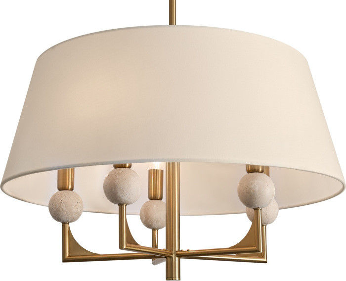 Потолочная люстра Riley FR2043CL-05BS1 Freya