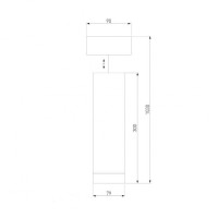Подвесной светильник Topper DLR023 12W 4200K Elektrostandard