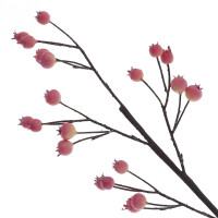 Ветка искусственная "Голубика", L16 W3 H53 см