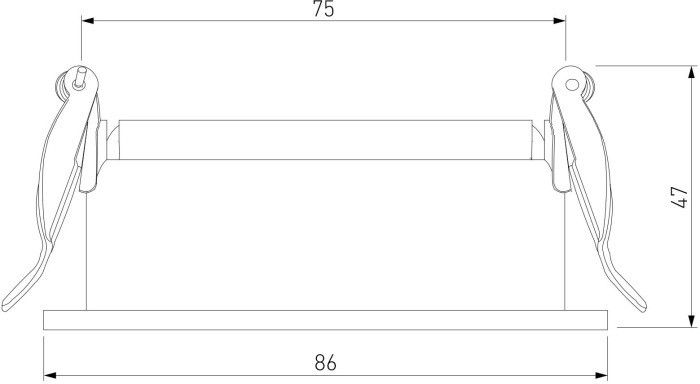 Точечный светильник Tune 25014/01 Elektrostandard