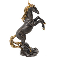 Фигурка декоративная подвесная "Лошадь", L9 W4 H12,5 см, 4в.