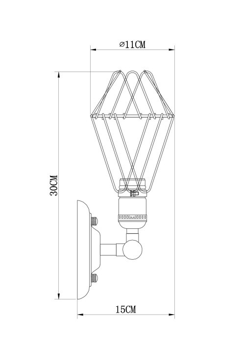 Бра Corsetto 2247/03 AP-1 Divinare