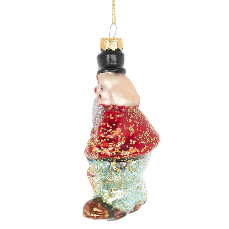 Украшение новогоднее "Клоун", L7 W5 H12,5 см