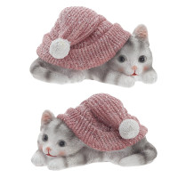 Фигурка декоративная "Котенок", L10 W6,5 H5,5 см, 2в.