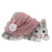 Фигурка декоративная "Котенок", L10 W6,5 H5,5 см, 2в.