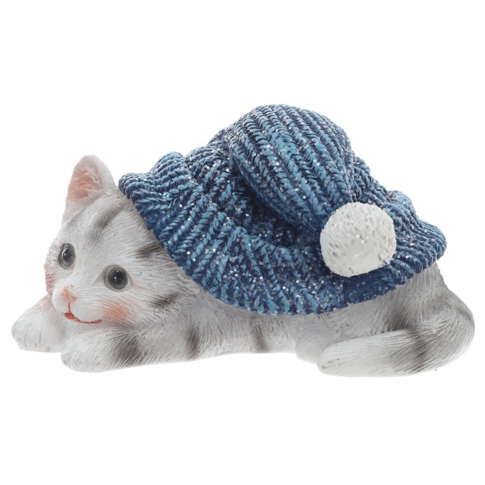 Фигурка декоративная "Котенок", L10 W6,5 H5,5 см, 2в.