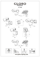 Прожектор уличный Al Solar 3715S Globo