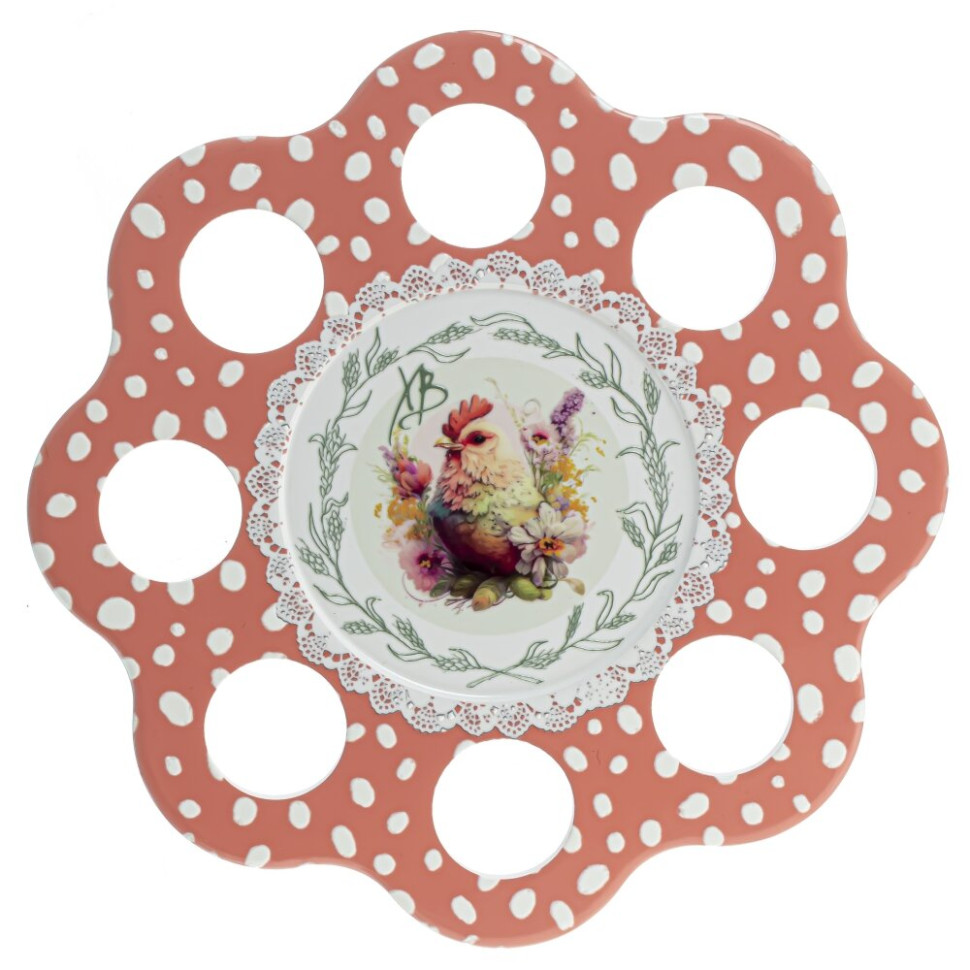 Подставка для 8-ми яиц, L22 W22 H1 см