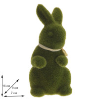 Фигурка декоративная "Заяц", L7 W9 H15 см