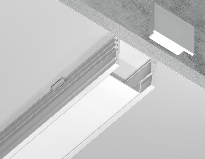 Профиль для светодиодной ленты Illumination GP1750WH Ambrella