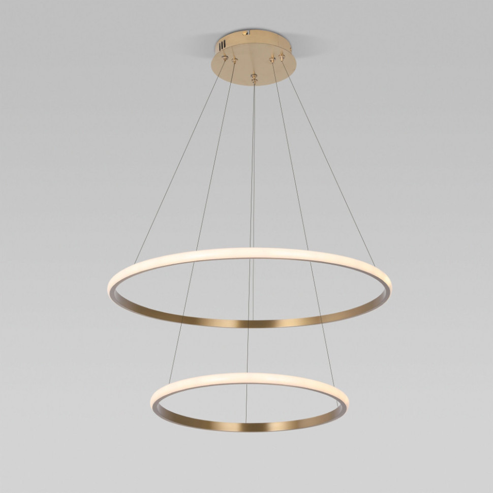 Подвесной светильник Collars 90264/2 латунь Eurosvet