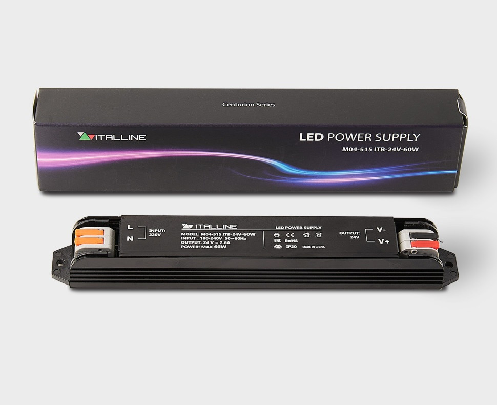 Блок питания  M04-515 ITB-24V-60W Italline