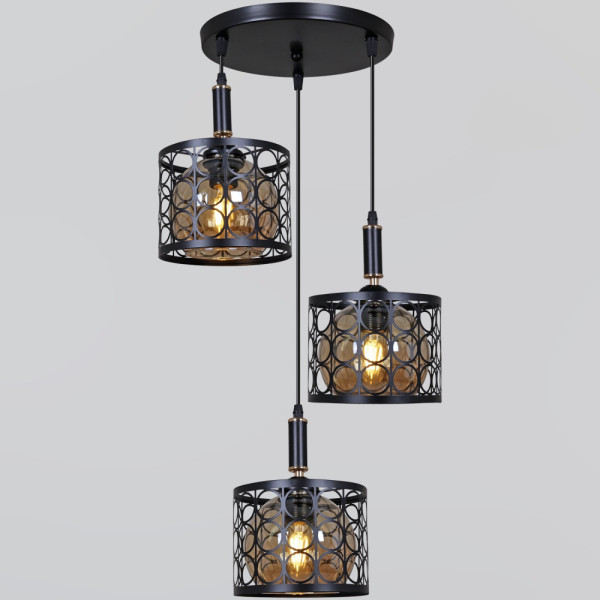 Подвесной светильник  04001-0.9-03 BK Reluce