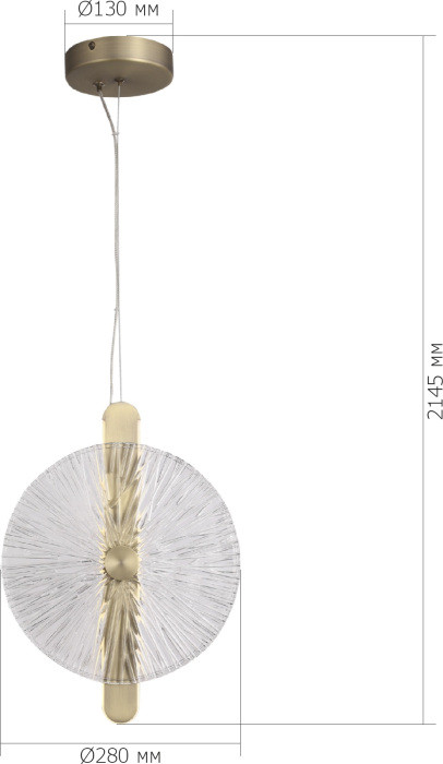 Подвесной светильник Wasi SL6141.303.01 ST Luce