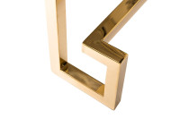 Консоль черное стекло/золото Консоль черное стекло/золото