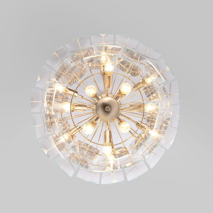 Подвесная люстра Claire 60171 золото Eurosvet