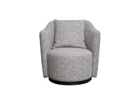 Кресло Verona вращающееся серый шеннил/бронза Кресло Verona вращающееся серый шеннил/бронза