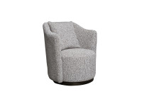 Кресло Verona вращающееся серый шеннил/бронза Кресло Verona вращающееся серый шеннил/бронза