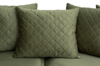 Диван Sorrento 220 трехместный велюровый оливковый Диван Sorrento 220 трехместный велюровый оливковый