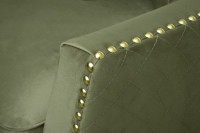 Диван Sorrento 220 трехместный велюровый оливковый Диван Sorrento 220 трехместный велюровый оливковый