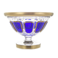 Ваза для конфет н/н 23см."Антик Синий"