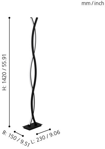 Торшер Lasana 3 99319 Eglo