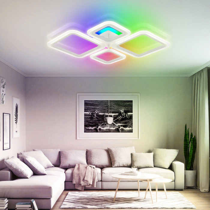 Потолочная люстра Spektr LED LAMPS 81421 Natali Kovaltseva