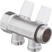 Распределительный коллектор Rehau Rautitan 11316441001 G1 2 отвода G 3/4 Распределительный коллектор Rehau Rautitan 11316441001 G1 2 отвода G 3/4