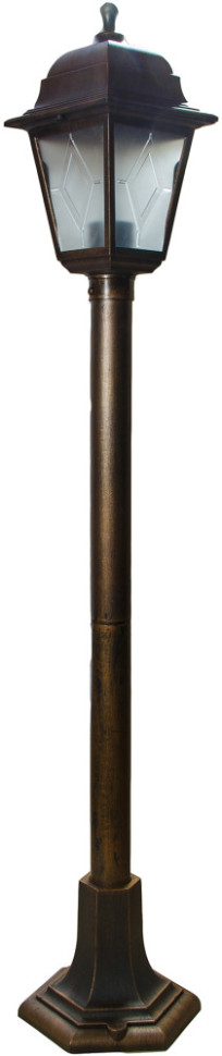 Наземный фонарь  UUL-A01T 60W/E27 IP44 BRONZE Uniel