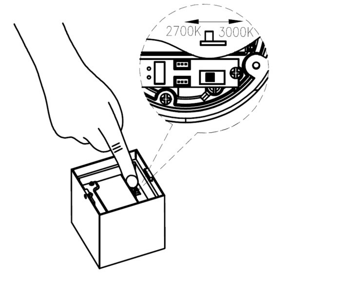 Потолочный светильник уличный TUBE LED W3094 Gr Oasis Light