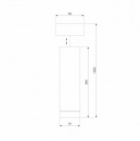 Подвесной светильник Topper DLR023 12W 4200K хром матовый Elektrostandard