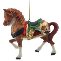 Украшение новогоднее "Лошадь", L12 W4 H11 см