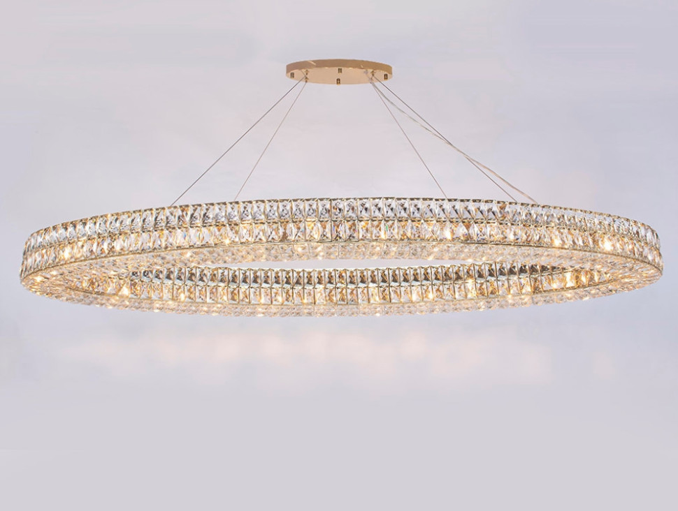 Подвесная люстра 10120 10127+21/S gold Newport