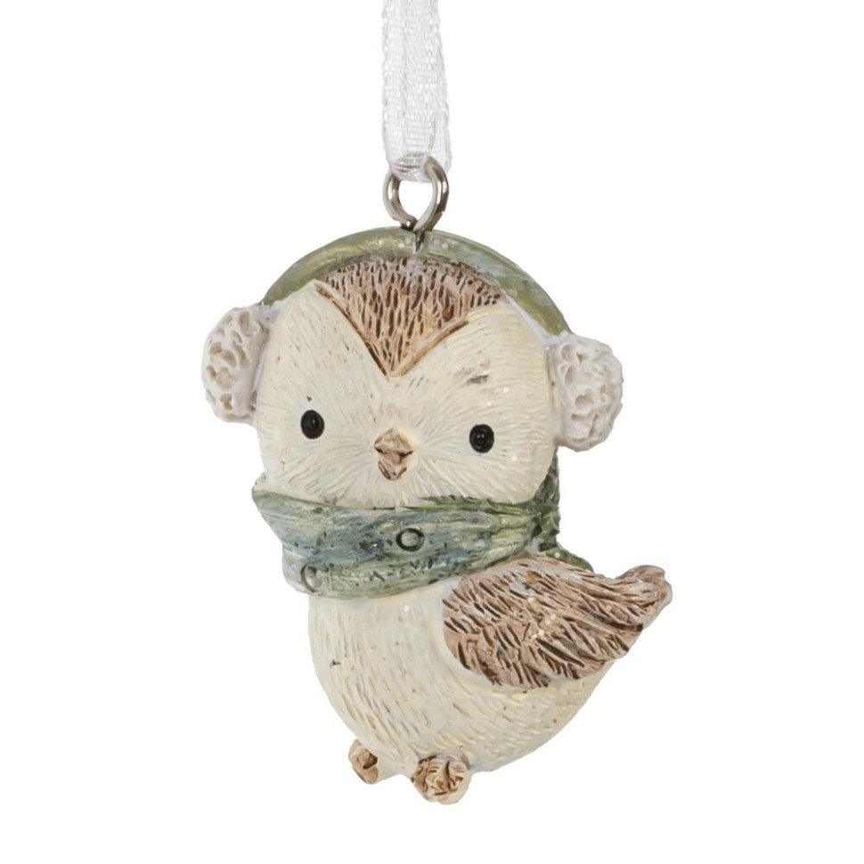 Изделие декоративное подвесное "Птичка", L4,5 W3 H4 см, 2в.