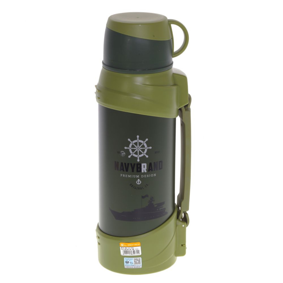 Термос, 1900 мл, L13 W12 H37 см, (сохр.t до 12 часов), 3в.