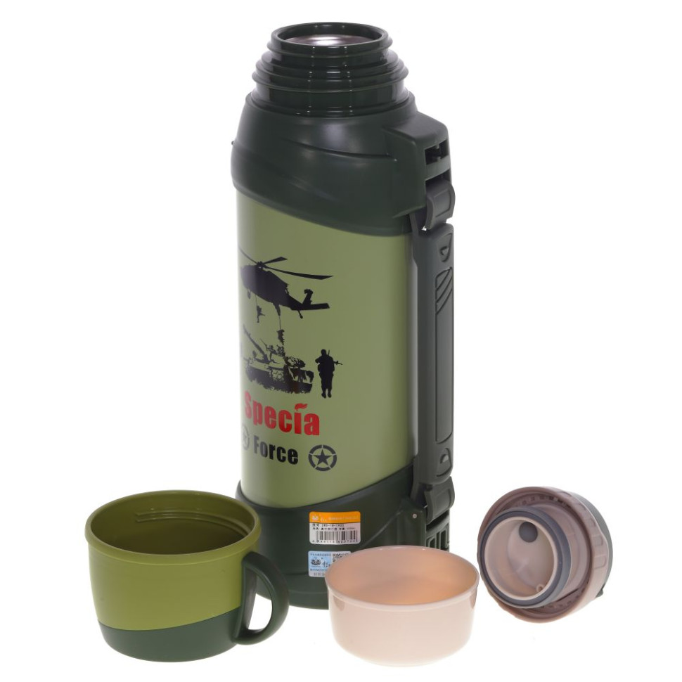 Термос, 1900 мл, L13 W12 H37 см, (сохр.t до 12 часов), 3в.