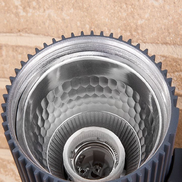 Настенный светильник уличный Strict 1403 TECHNO серый Elektrostandard