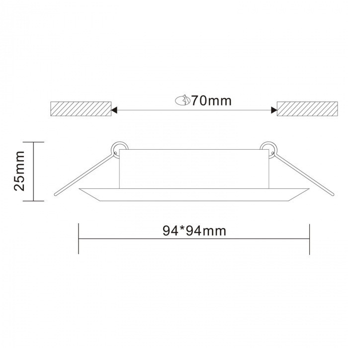Точечный светильник Quosis ST204.508.01 ST Luce