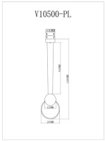 Подвесной светильник Store V10500-PL Moderli Подвесной светильник Store V10500-PL Moderli