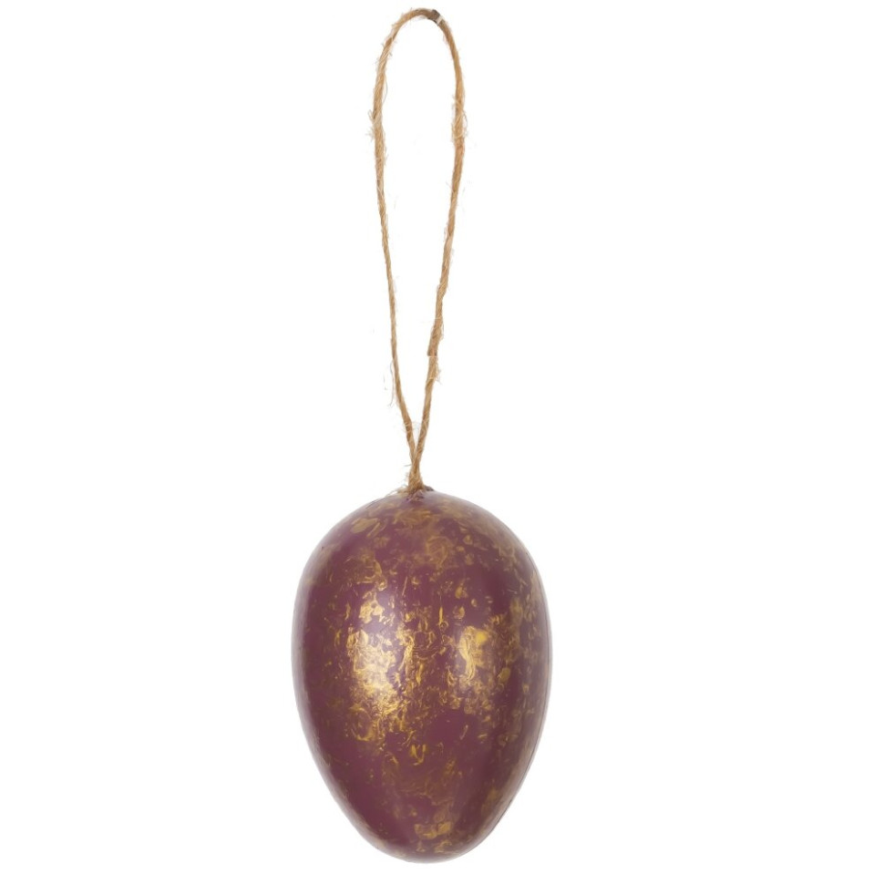 Набор из 6-ти изделий декоративных подвесных "Яйцо" (4*6,5), L14 W12,5 H4,5 см