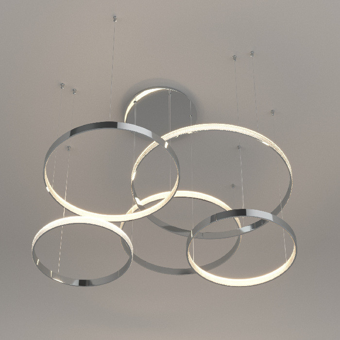 Подвесной светильник Posh 90175/5 хром Eurosvet