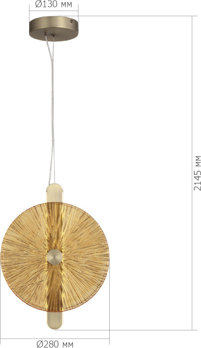 Подвесной светильник Wasi SL6141.313.01 ST Luce