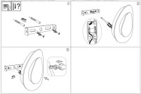 Настенный светильник Gingle GINGLE AP D40 Ideal Lux Настенный светильник Gingle GINGLE AP D40 Ideal Lux