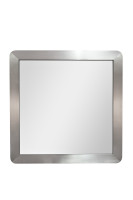 Зеркало настенное в раме матовый никель Зеркало настенное в раме матовый никель